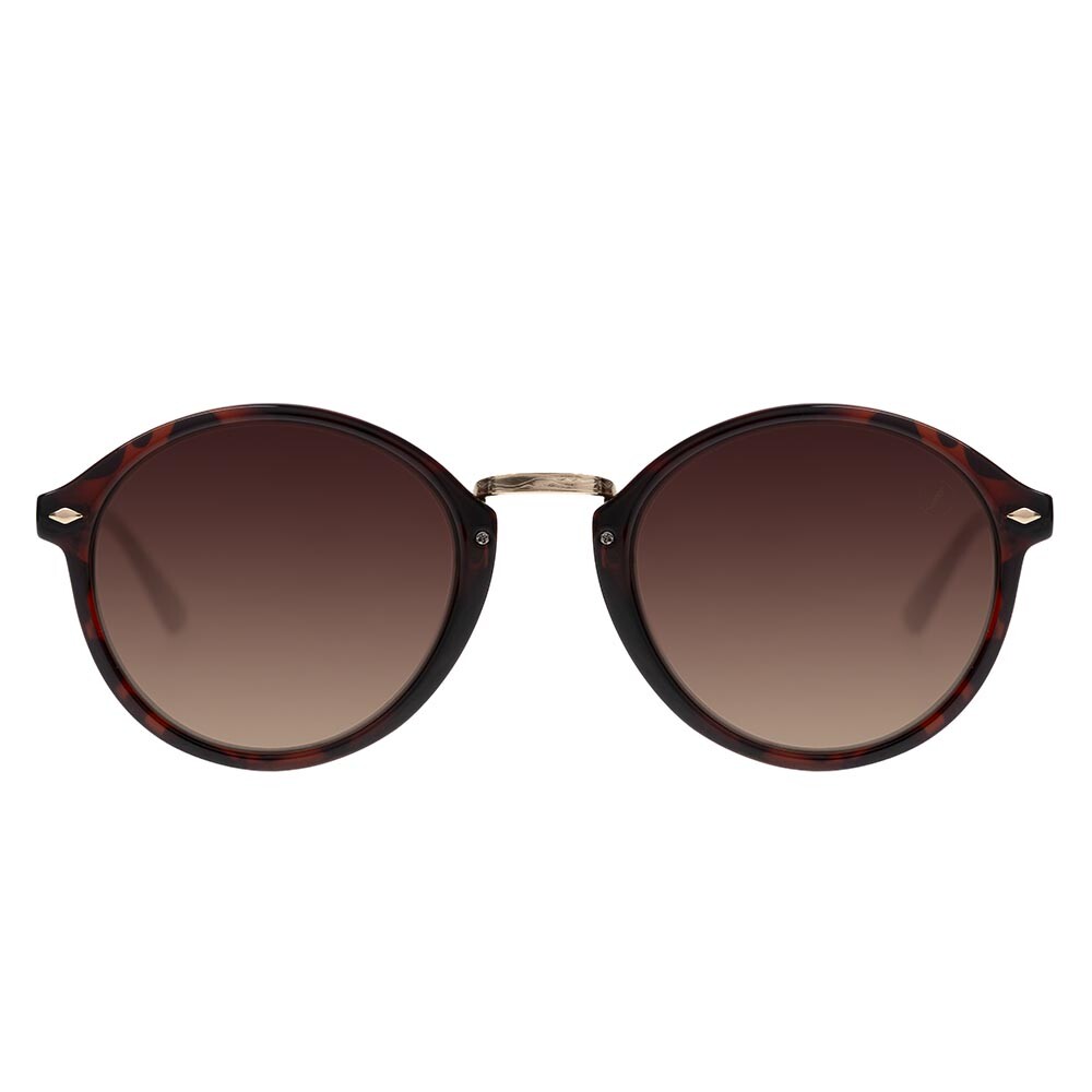Lentes De Sol Chilli Beans Redondo - Unisex Gradiente Marrón/Tortuga