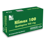 KLIMAX 100 QUETIAPINA CJ X 30 COMP. REC única