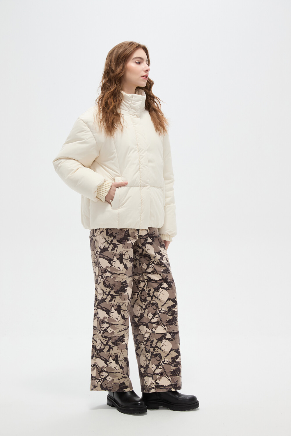 Campera Cueni Crudo / Natural