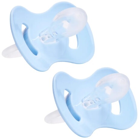 Pack x2 Chupetes Elefante azul