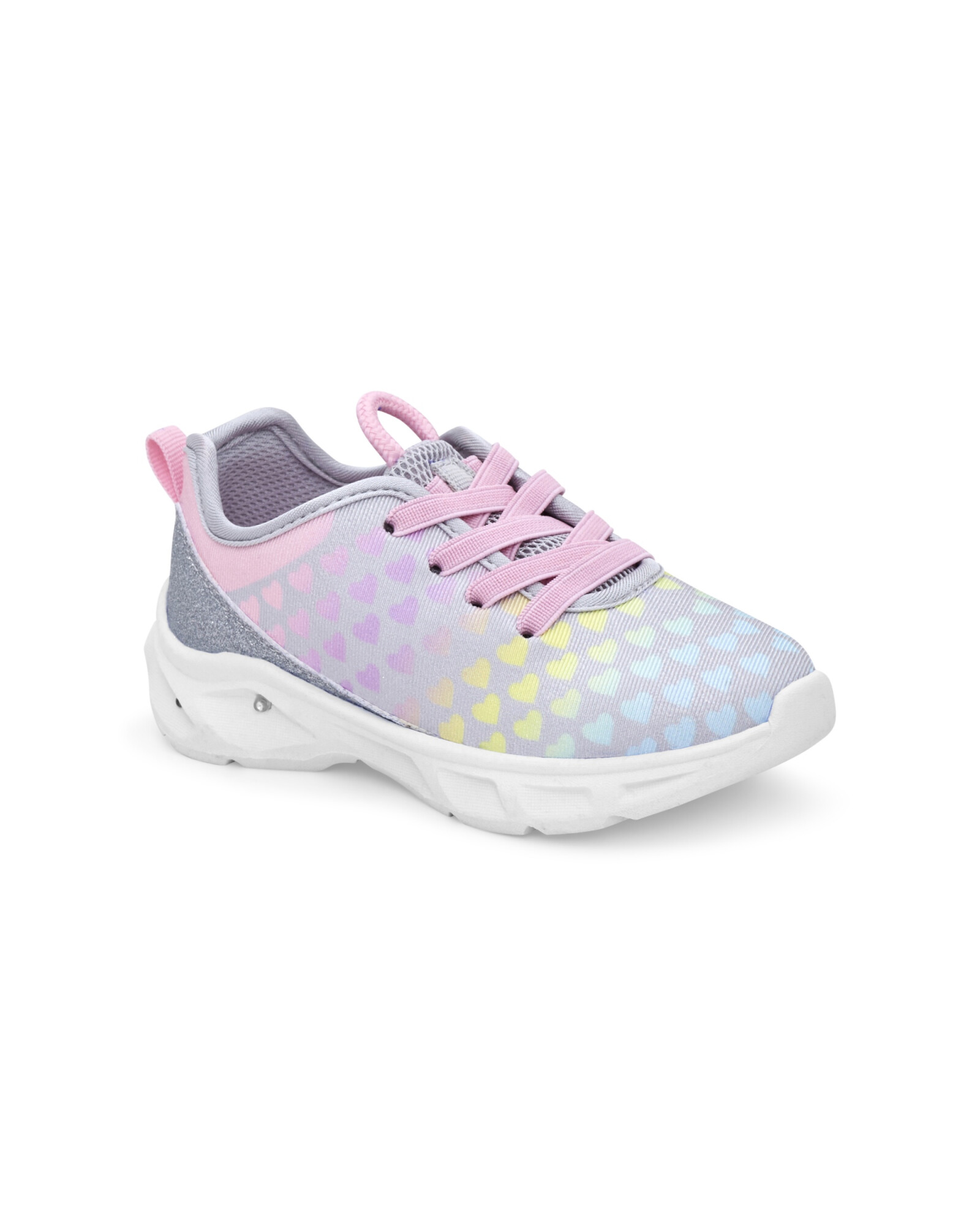 Championes creek con luces y diseño corazones Sin color