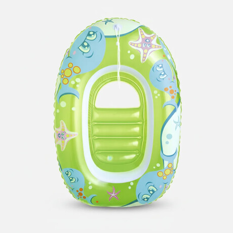 Bote Inflable Infantil Con Cuerda Marca Bestway Calidad Hts Verde