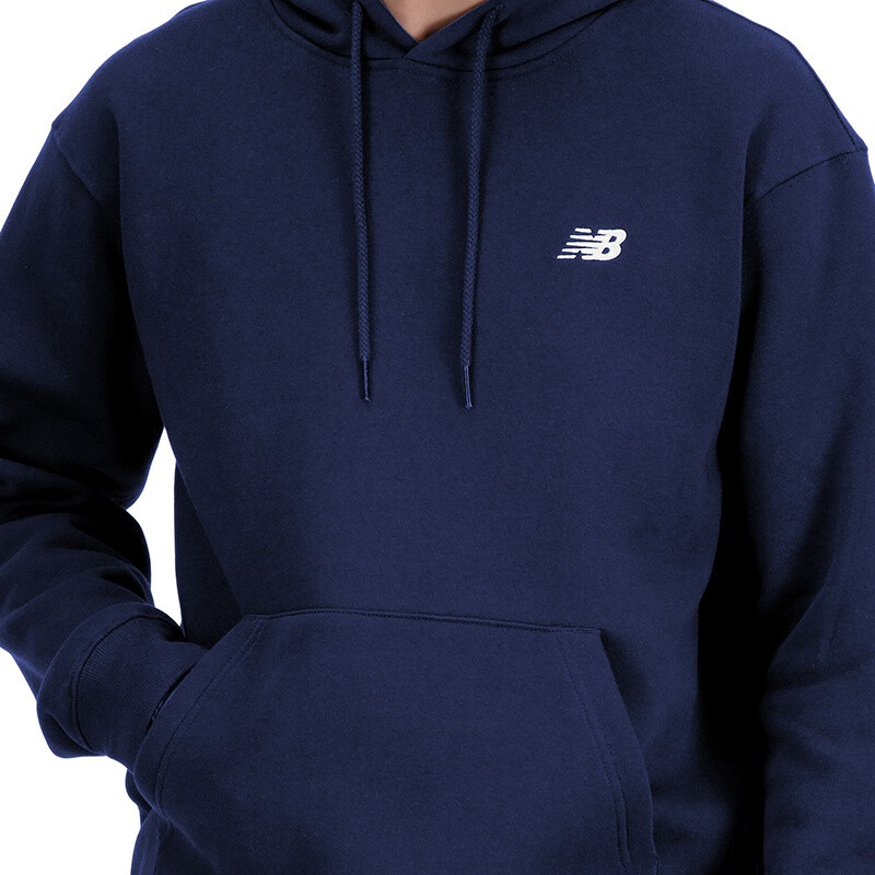 Lifestyle - New Balance - New Balance Canguro SMALL LOGO FRENCH TERRY HOODIE de Hombre - MT41508NN Azul