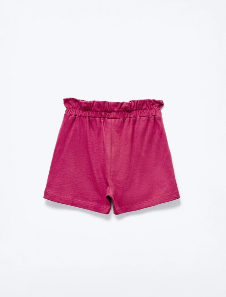 SHORT BÁSICO INFANTIL ROSADO