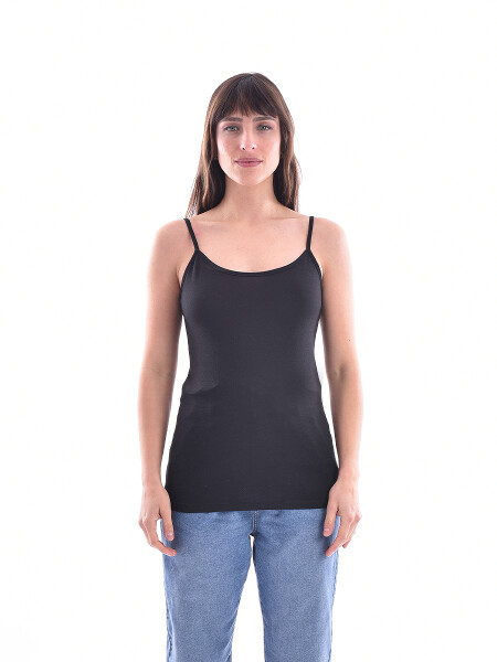 MUSCULOSA BASIC NEGRO