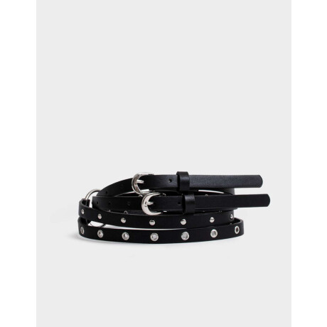 Cinturón Tachas Negro