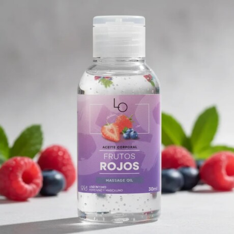 Aceite Para Masajes Sabor a Frutos Rojos Aceite Para Masajes Sabor a Frutos Rojos
