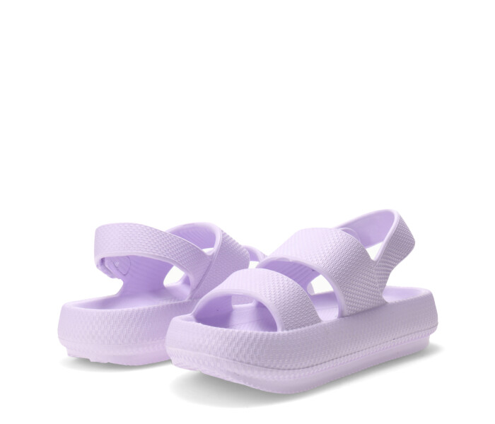 Sandalias de Niña MINI Miss Carol DALLAS de goma Lila