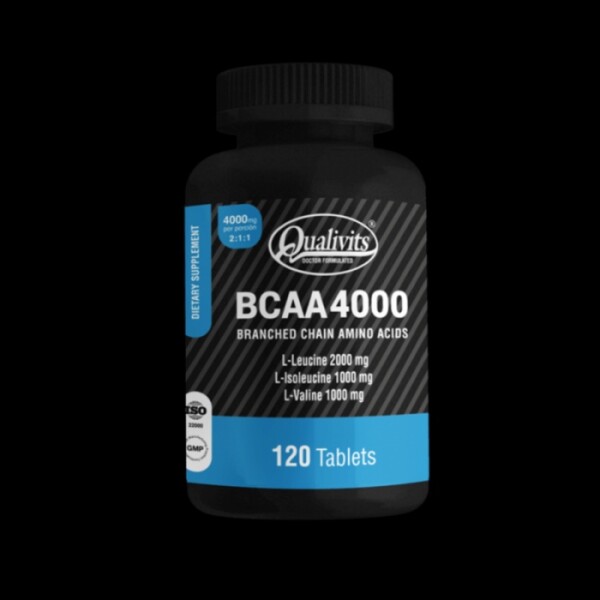 BCAA 4000 mg 120 tabletas – Qualivits BCAA 4000 mg 120 tabletas – Qualivits