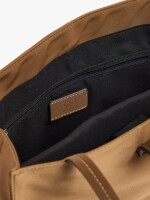 Bolso De Nylon Para Portátil 15" Con Colgante camel