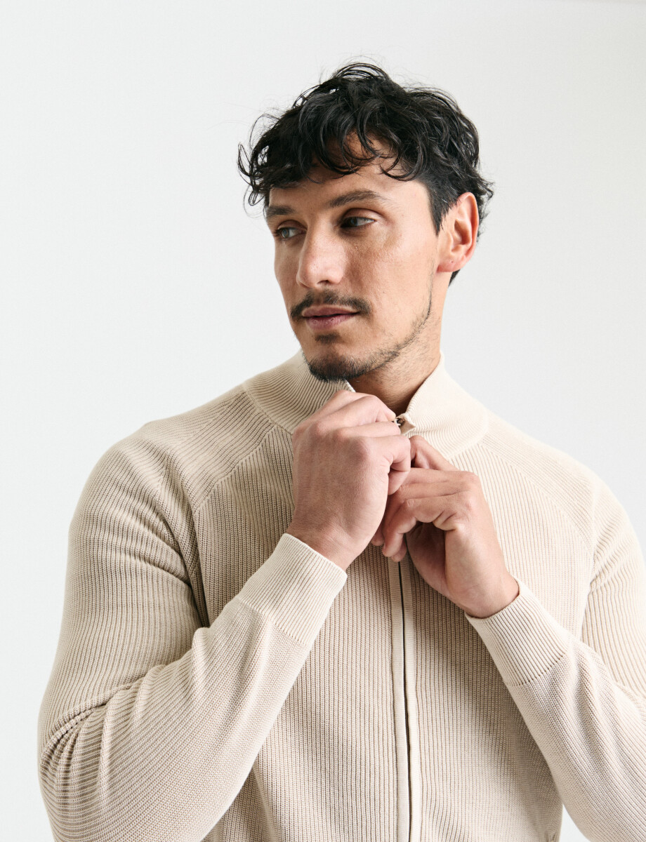 470658 CARDIGAN HARRY Beige