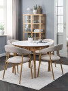 Silla de comedor EJSING beige/crudo Silla de comedor EJSING beige/crudo