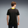 Remera de Hombre Puma Cap Tr.Jersey Negro - Amarillo