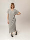 VESTIDO BELFO GRIS CLARO
