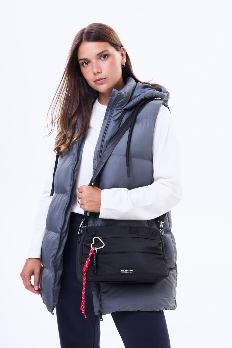 Bandolera Margarita - Negro 