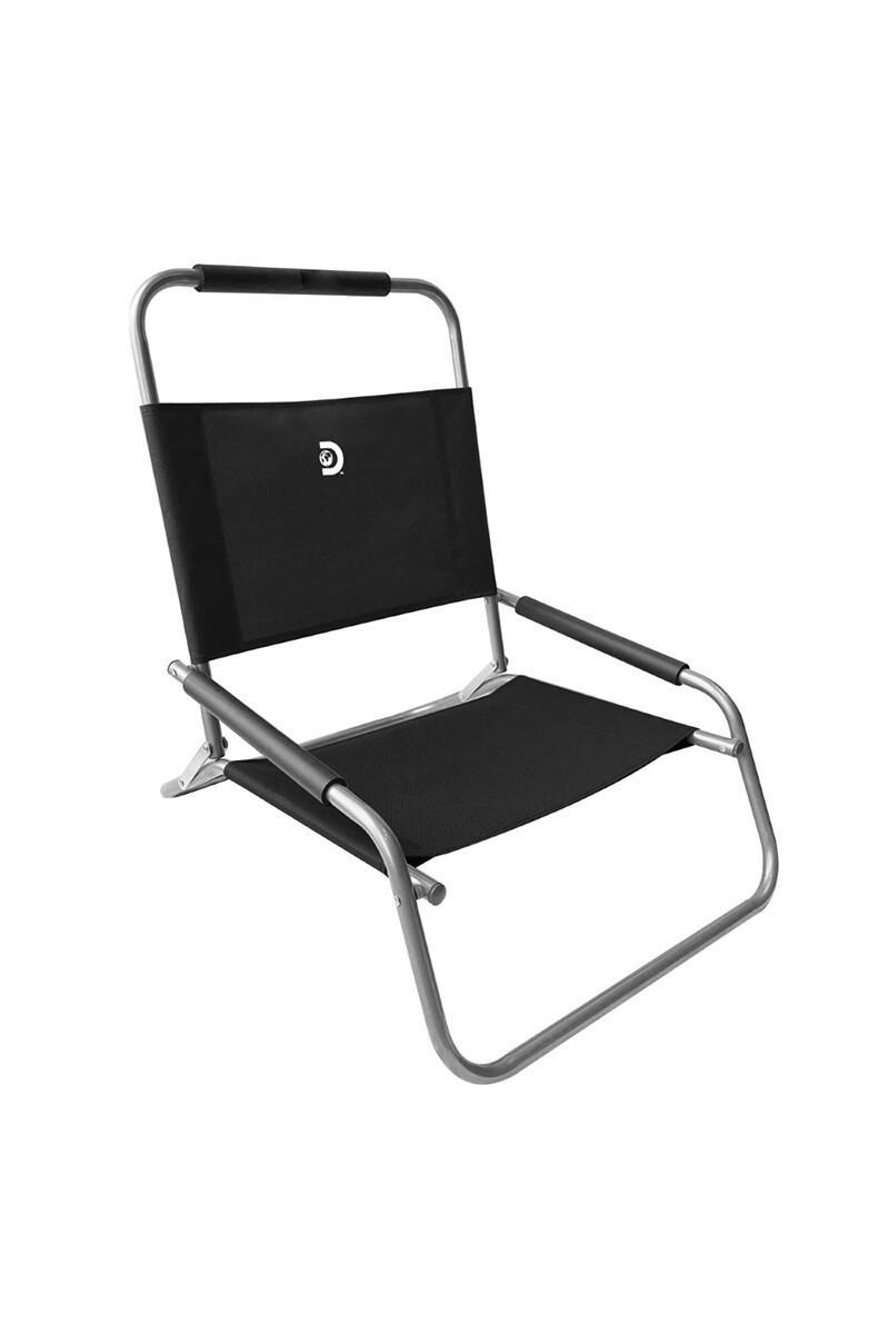 Silla Plegable de Camping Discovery Negro