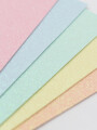 BLOCK GOMA EVA PASTEL C/ GLITTER A4 PACK X 5. MULTICOLOR