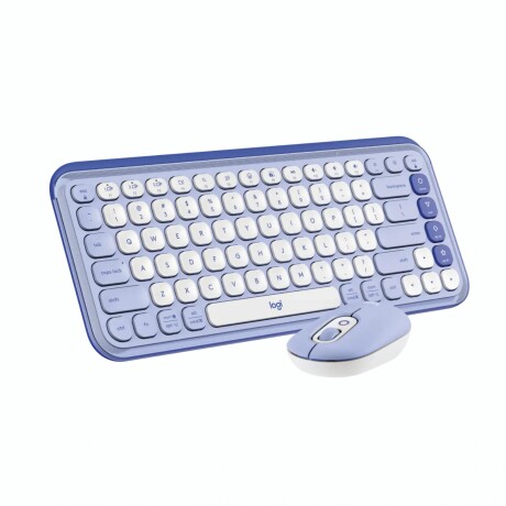 COMBO POP ICON INAL Combo Teclado Inalámbrico LOGITECH Pop Icon + Mouse Inalámbrico - Lila