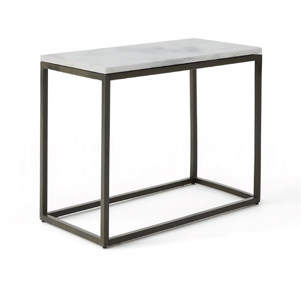 Mesa Lateral - Metal y Mármol Mesa Lateral - Metal y Mármol