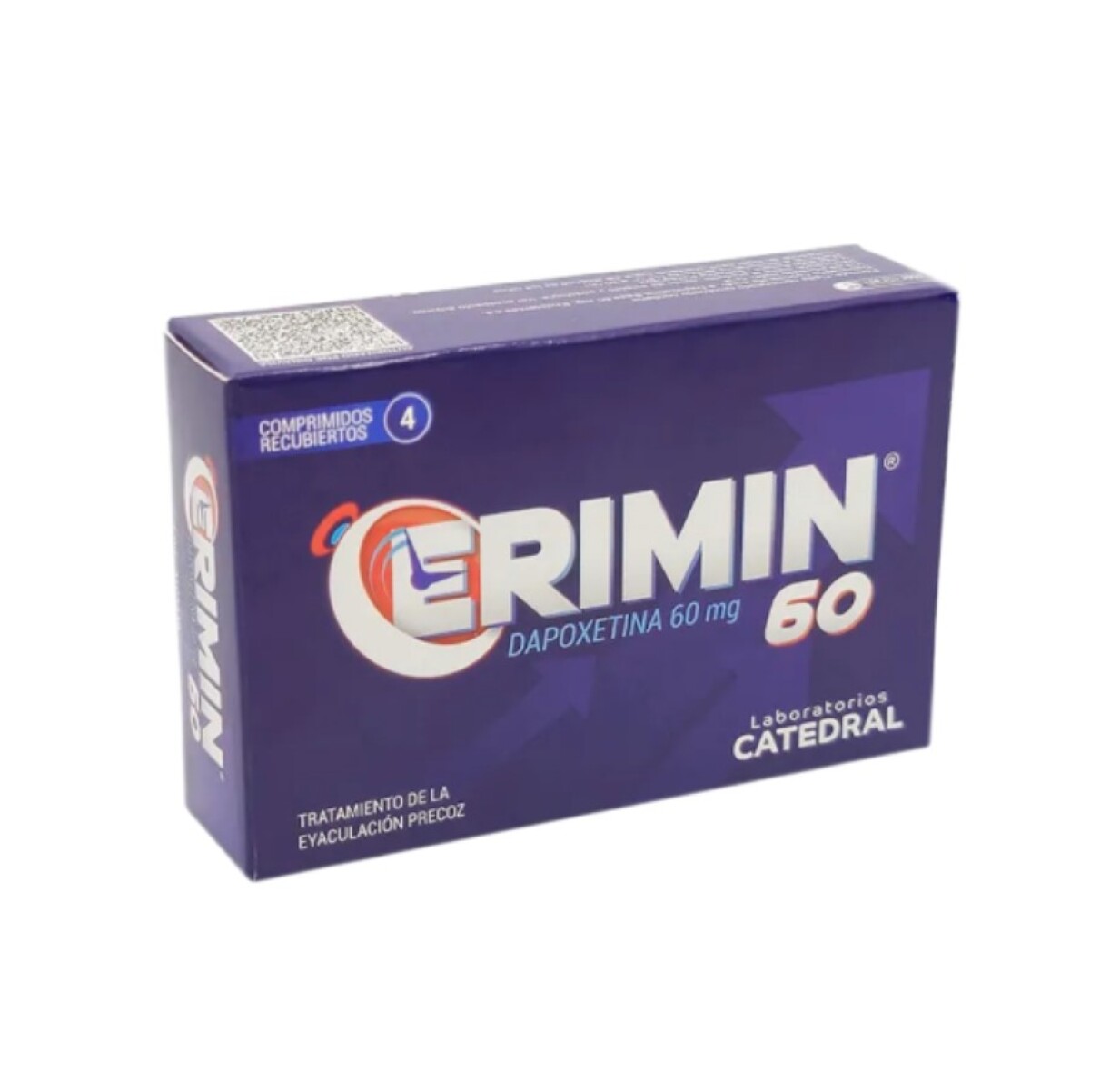 ERIMIN 60 MG. CJ X 4 COMP. REC. 