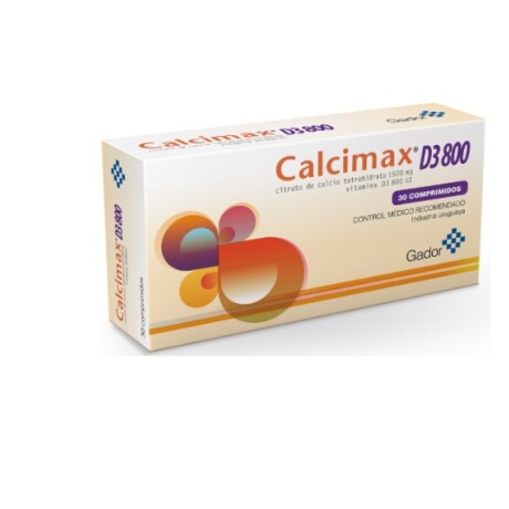 Calcimax D3 800UI 30 Comprimidos Calcimax D3 800UI 30 Comprimidos