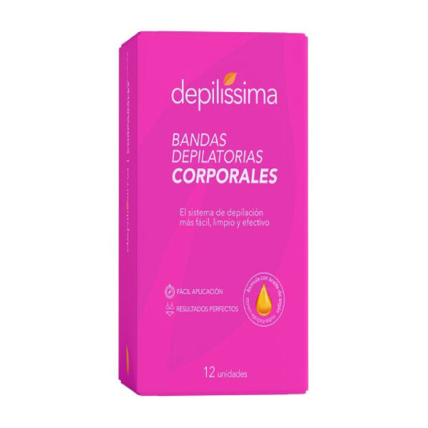 Bandas Depilatorias Corporales x12 – Depilissima Bandas Depilatorias Corporales x12 – Depilissima
