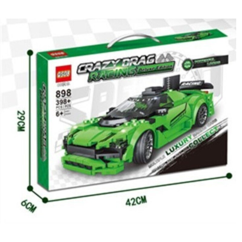 Bloques de ensamble Auto de carreras N/a