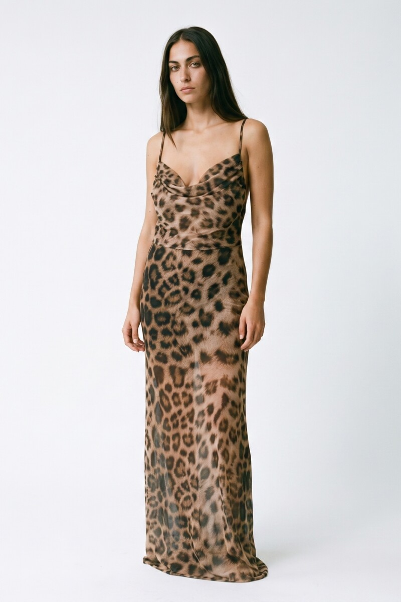 Vestido Mocca MARRON