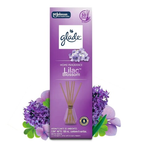 Glade aromatizante de ambiente x6 varillas Lilac Blossom