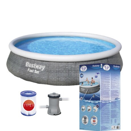 Piscina gomon 7340 litros. Piscina gomon 7340 litros.