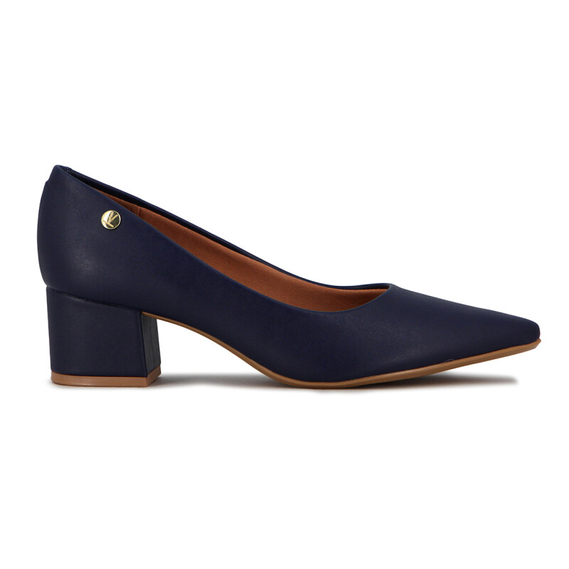 Zapato Vizzano Mujer Taco 5cm Cuadrado Marino
