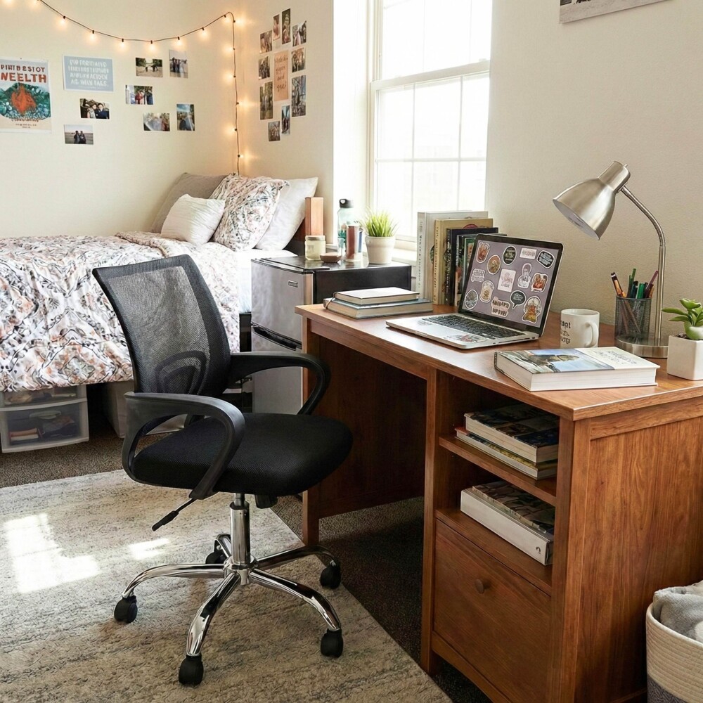 Combo Escritorio + Silla de Oficina - Union Plain Combo Escritorio + Silla de Oficina - Union Plain