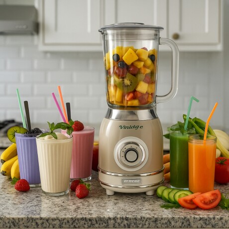 Licuadora Vintage Beige 1,5 litros Ariete Licuadora Vintage Beige 1,5 litros Ariete