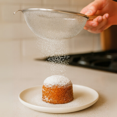 Colador Doble Malla 15 cm Acero Inoxidable Concasse Colador Doble Malla 15 cm Acero Inoxidable Concasse