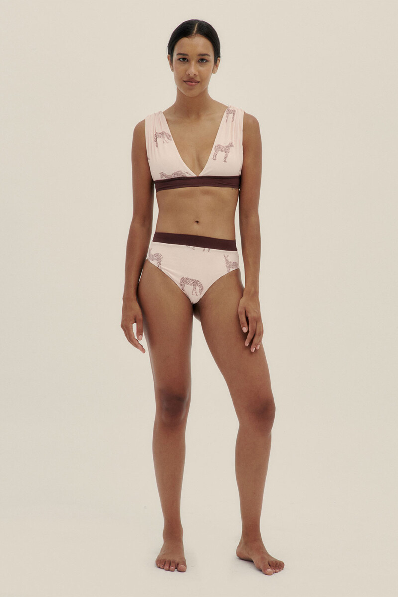 MONI TOP Zebra Pink