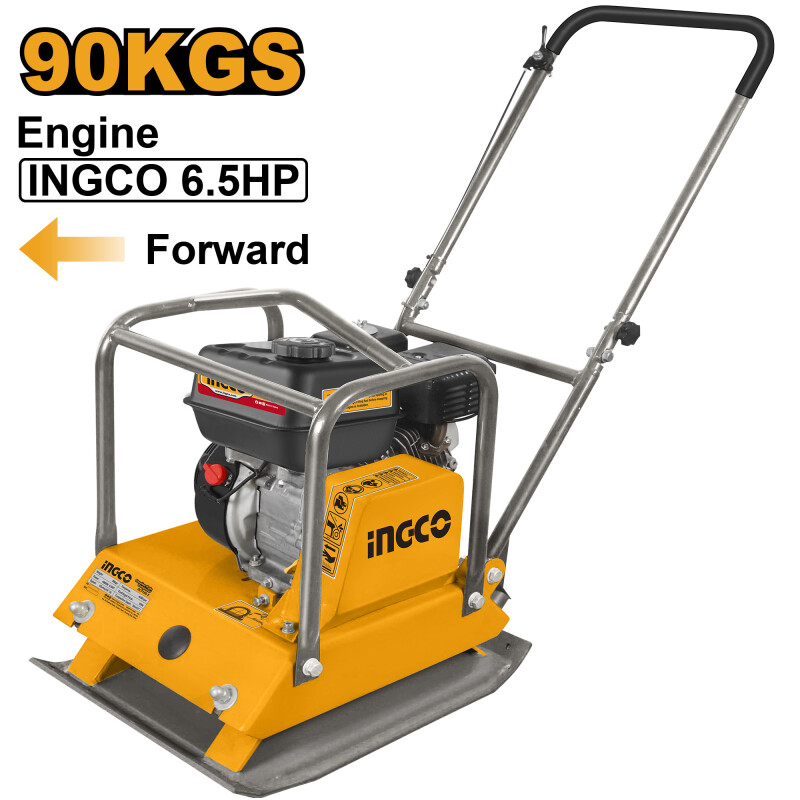 PLANCHA COMPACTADORA 90KG A NAFTA 4.8KW 5.5 HP INGCO GCP100-2 PLANCHA COMPACTADORA 90KG A NAFTA 4.8KW 5.5 HP INGCO GCP100-2