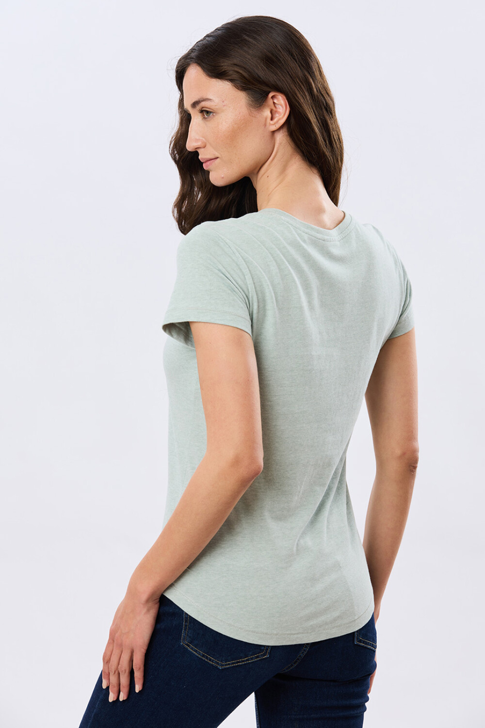 REMERA BÁSICA DE ALGODÓN Verde
