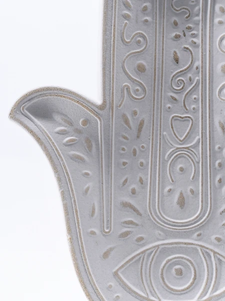 MANO HAMSHA VERTICAL BLANCO