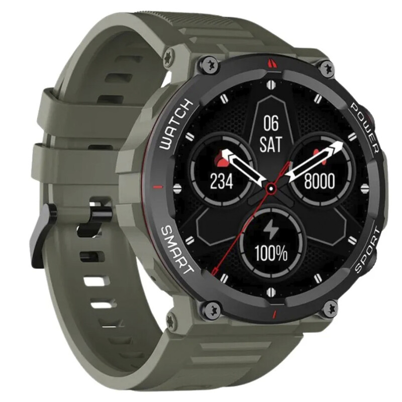 Reloj Inteligente Smartwatch Deportivo Resistente Blackview W50 Verde