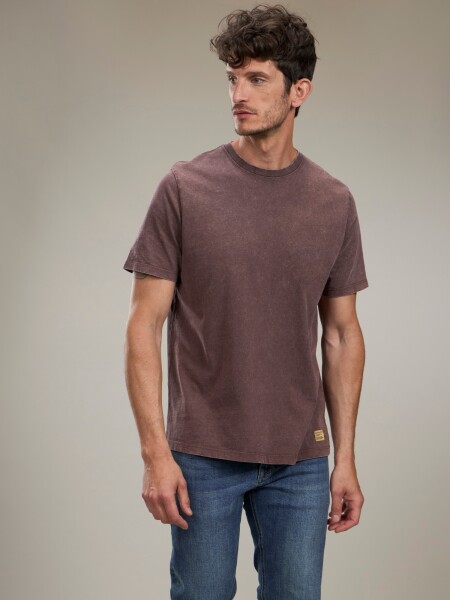 T-SHIRT COS BERENJENA