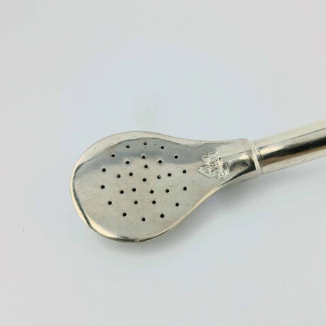 Bombilla de plata 925. Modelo MELO con boca de oro. Bombilla de plata 925. Modelo MELO con boca de oro.