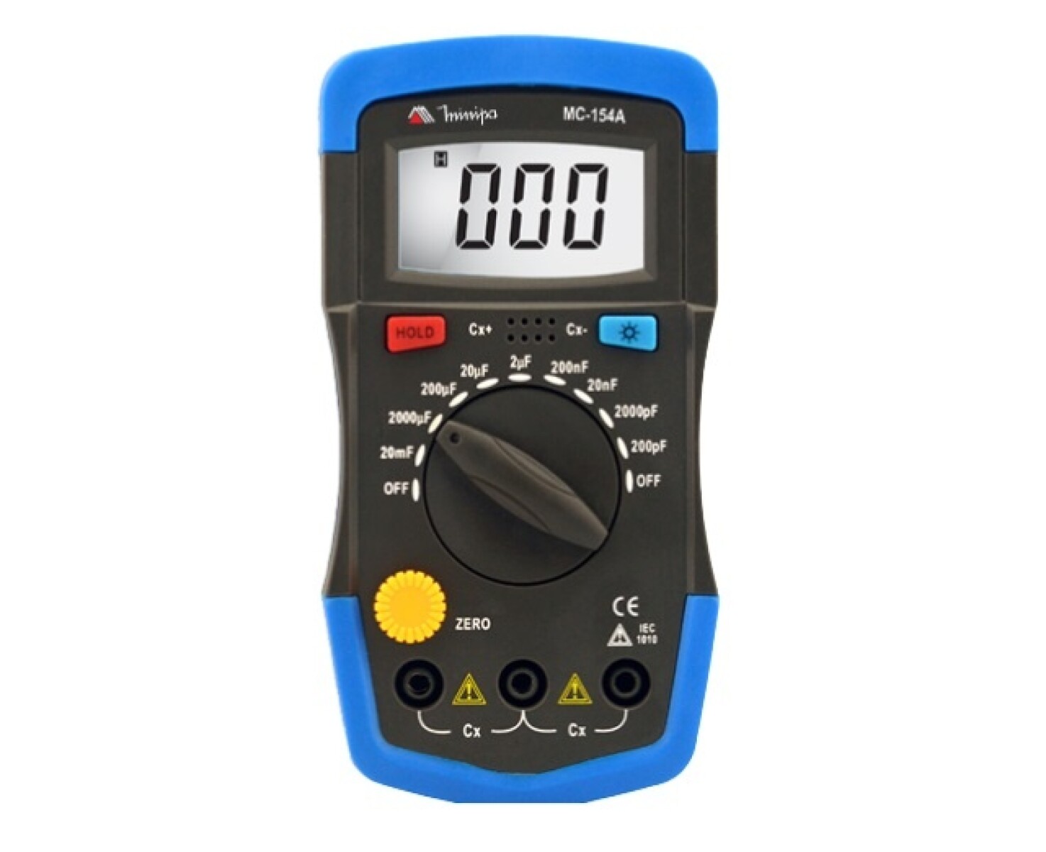 CAPACIMETRO CON PANTALLA LCD MC-154A MINIPA 