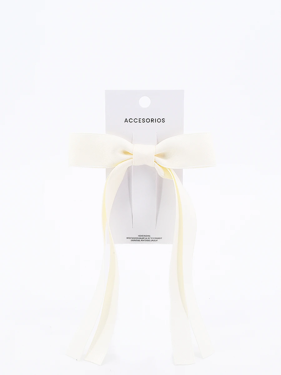 BROCHE MOÑA - BLANCO 