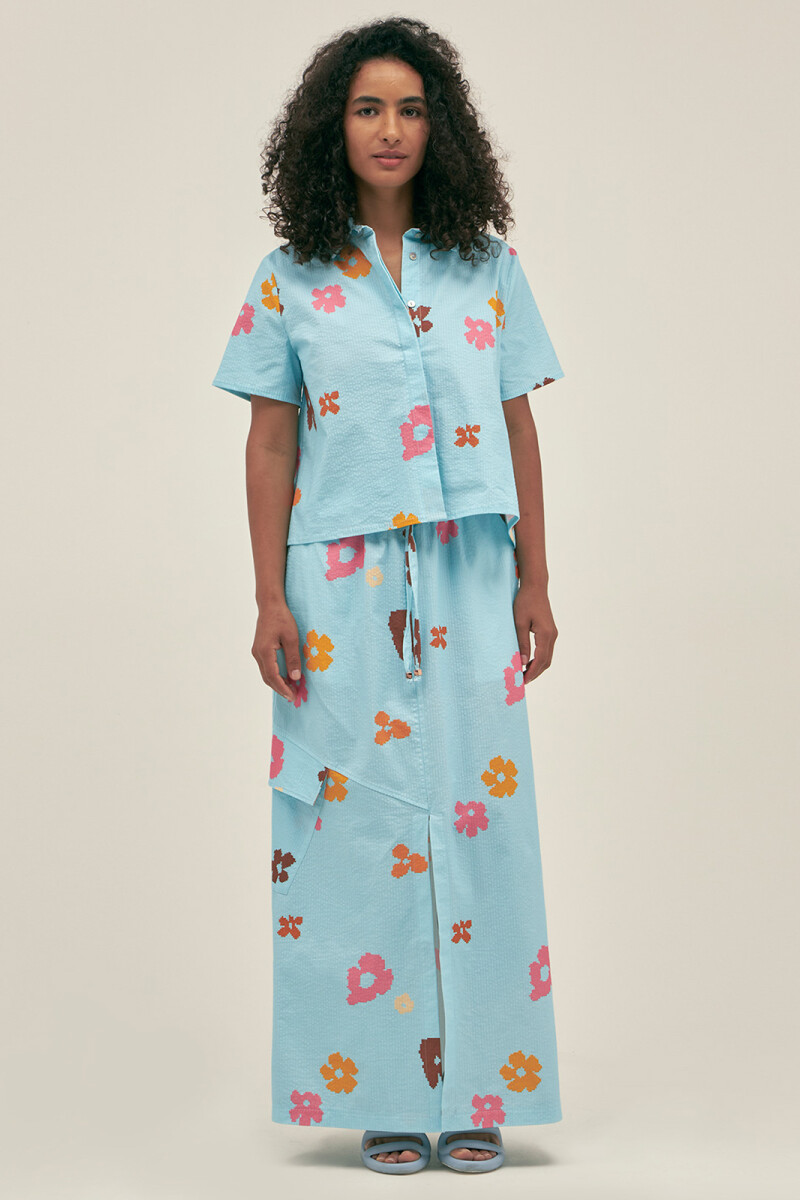 AMELIE SKIRT Poppy Sky