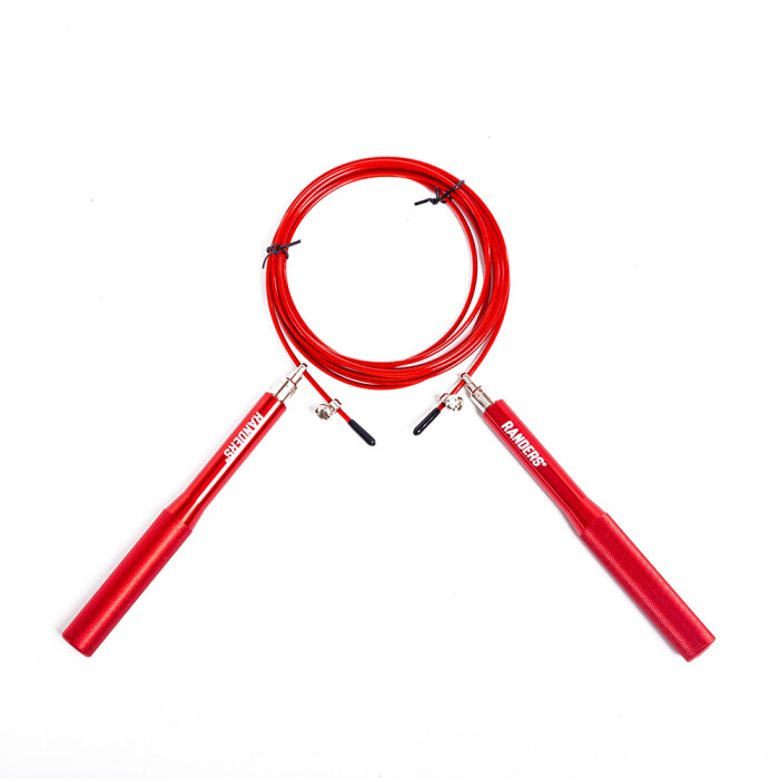 ( ARG-011 )Cuerda de saltar aluminio con rulemán Randers Rojo