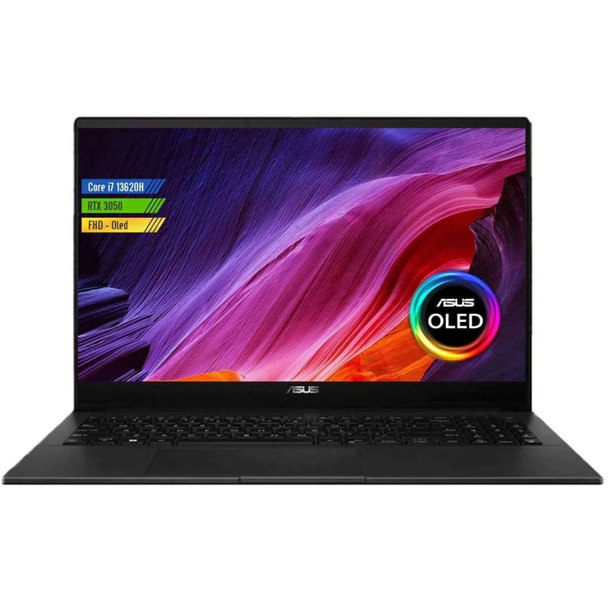 Notebook Asus Core I7 4.9GHZ, 16GB, 512GB Ssd, 15.6'' Oled, Rtx 3050 6GB 