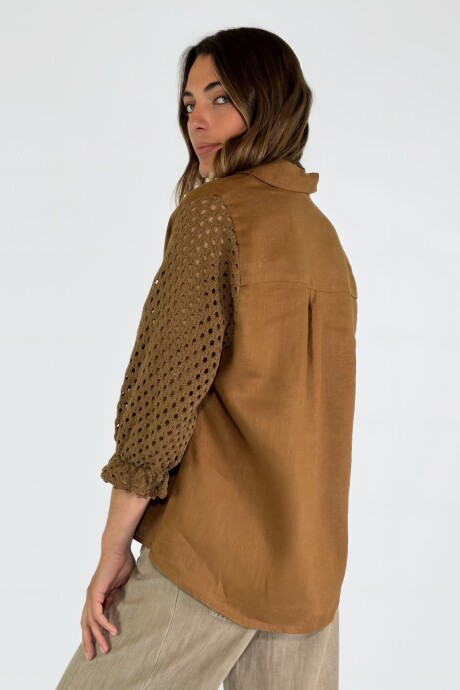 CAMISA ISABELA Camel