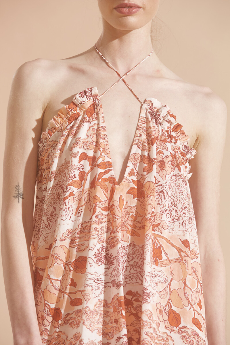 VESTIDO CORTO BAKHITA Estampado