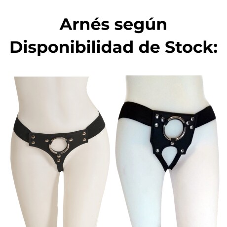 Combo para Parejas Arnés + Dildo de Silicona Champ