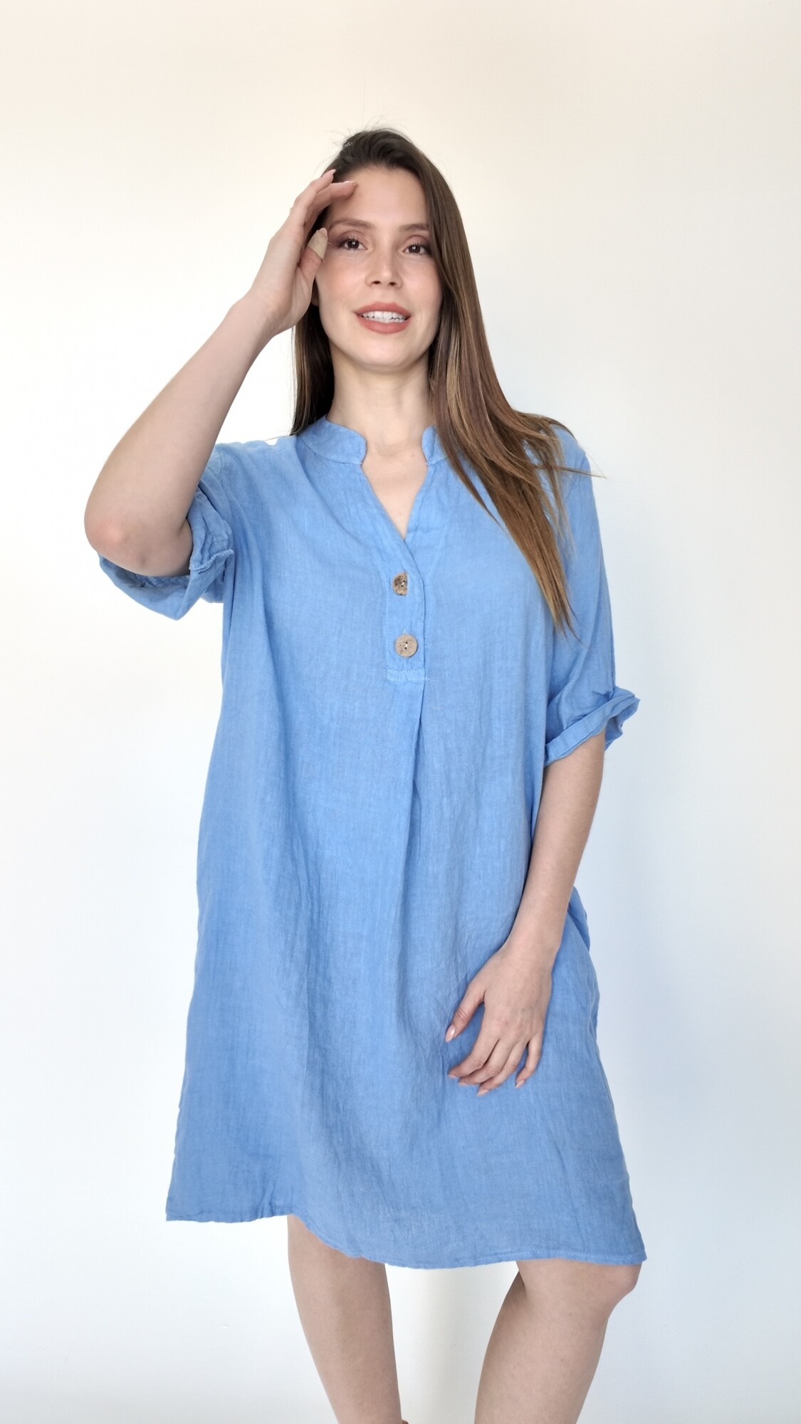 Vestido Soren Celeste